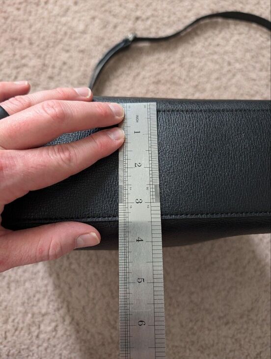 Karl Lagerfeld Paris Black Core White Nouveau Shoulder Strap  display picture 3